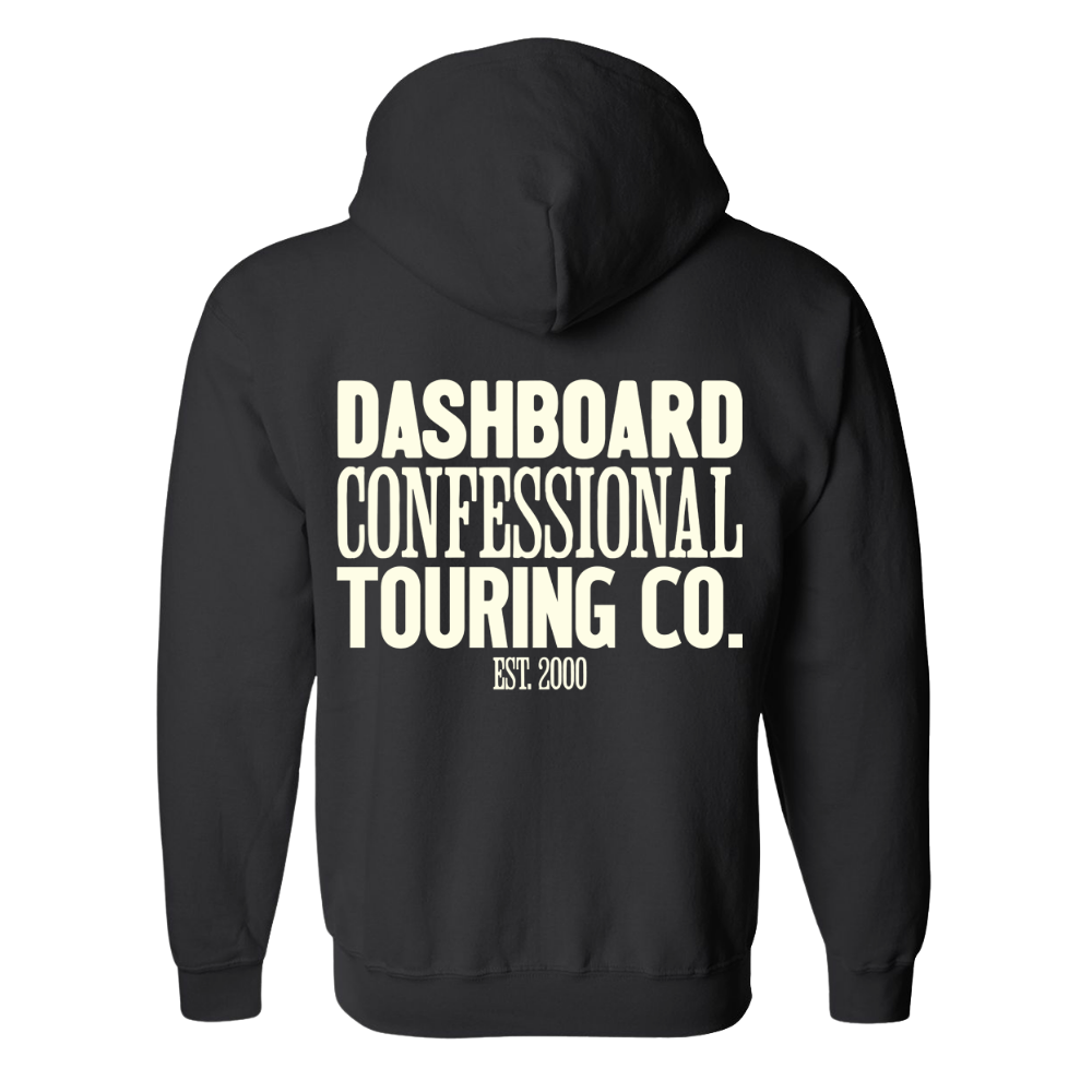 DC Touring Co. Zip Up Hoodie - Hoodie