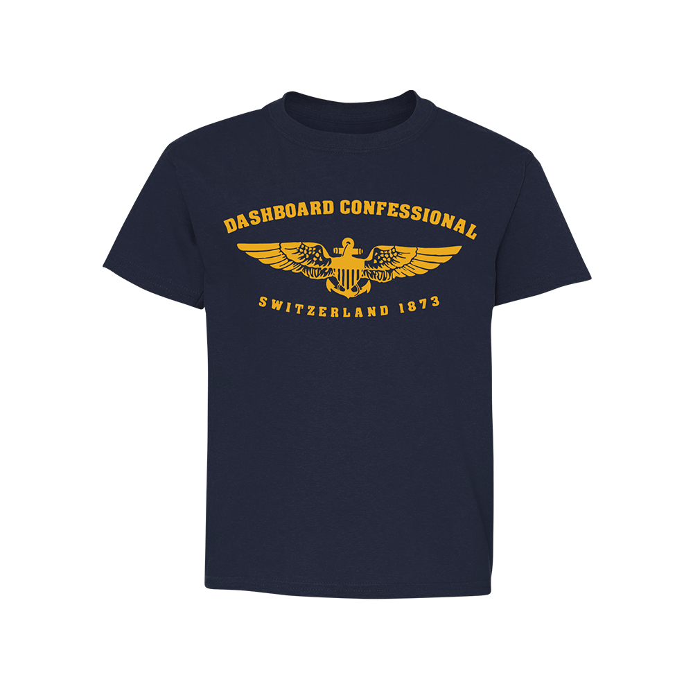 Switzerland Navy Youth T-Shirt