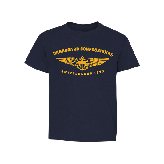 Switzerland Navy Youth T-Shirt