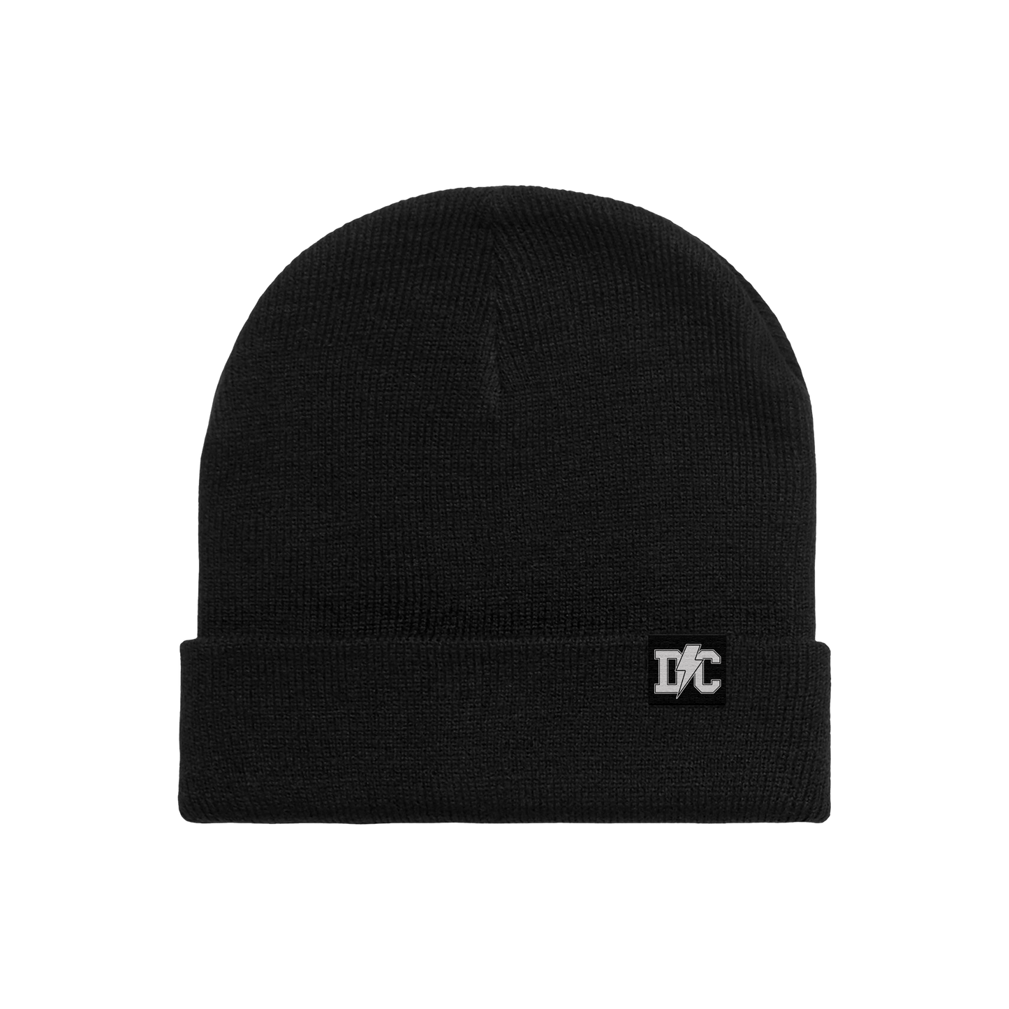 Lightning Bolt Beanie - Black