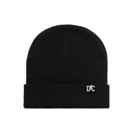 Lightning Bolt Beanie - Black