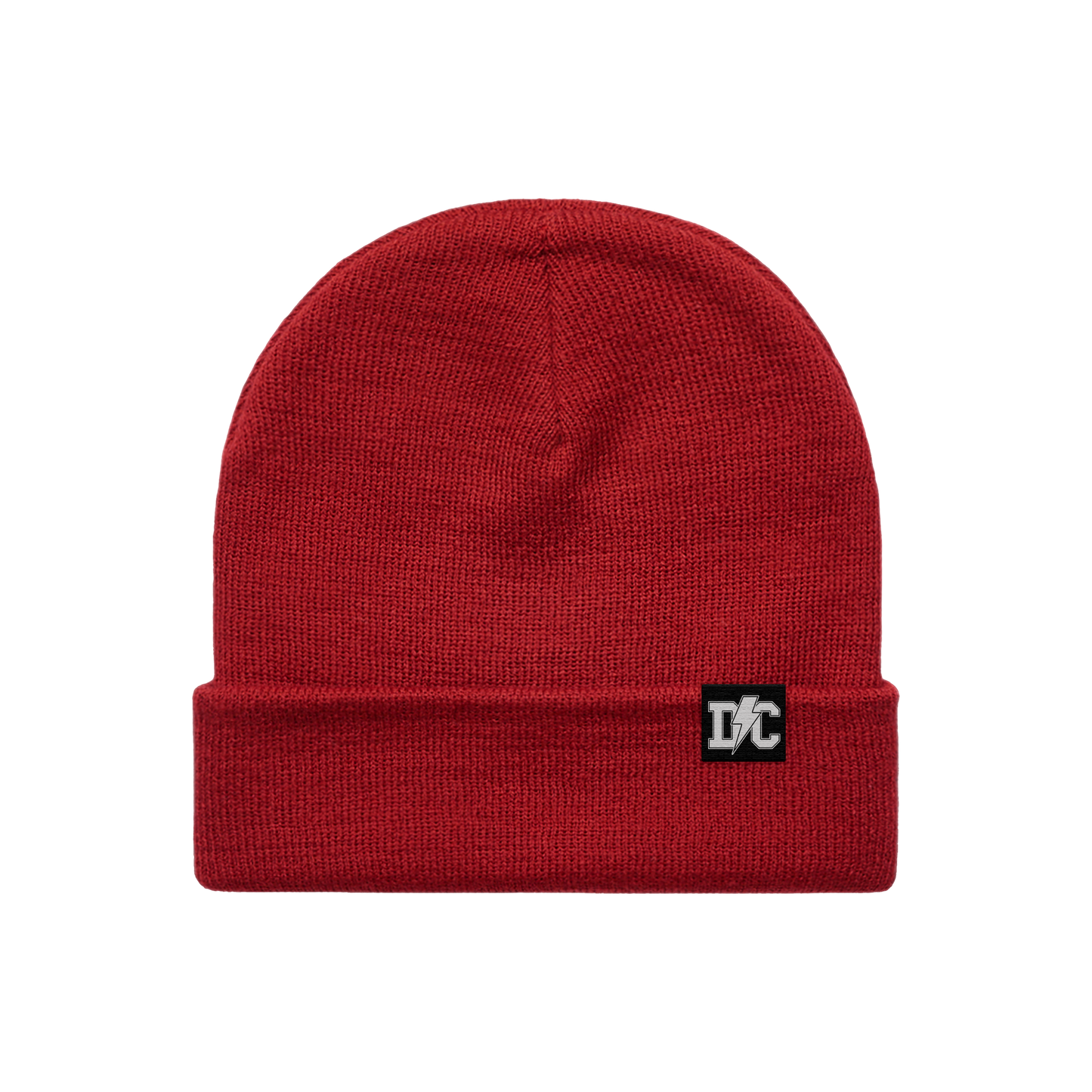 Lightning Bolt Beanie - Red