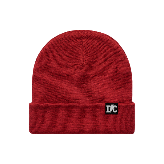 Lightning Bolt Beanie - Red